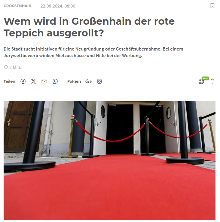 SZ, Sächsische Zeitung Großenhain