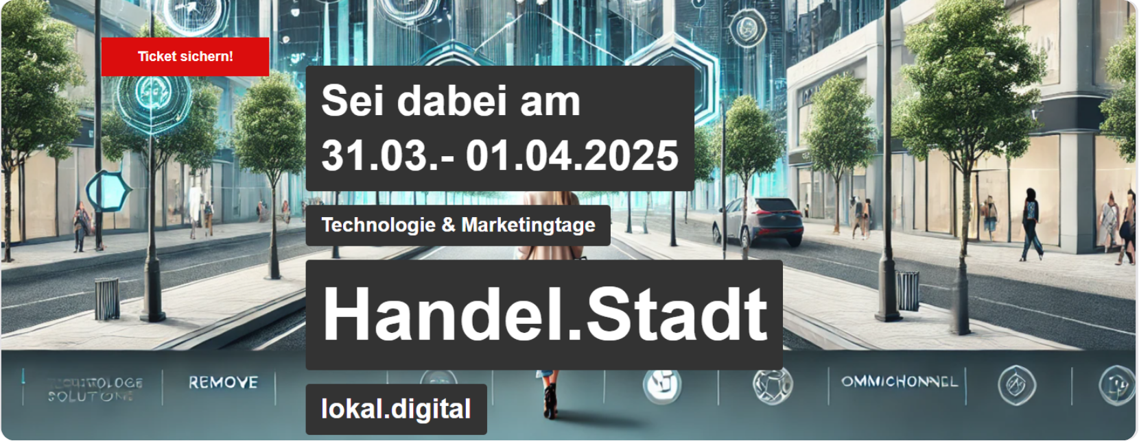 Stadtmarketingkongress: Zukunftstage Handel.Stadt - lokal.digital 2025